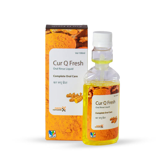 CUR Q FRESH Herbal Mouthwash